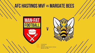 AFC Hastings MvF vs Margate Bees [upl. by Etnovad]