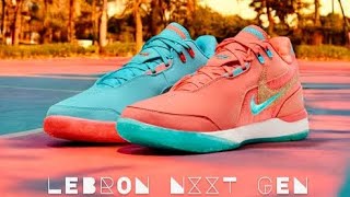 Nike LeBron NXXT Gen AMPD quotMiamiquot Unboxing [upl. by Vinson810]