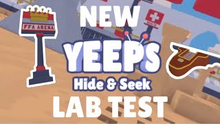 NEW YEEPS HIDE AND SEEK LAB TEST Crossbows Shields [upl. by Repsag]