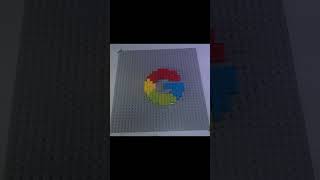 GOOGLE AND FACEBOOK LOGO IN LEGO PIXEL lego pixelart facebook google shorts [upl. by Dirraj]