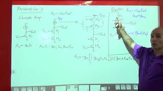 Razavi Electronics2 Lec4 Additional Cascode Examples Cascode Amp with PMOS Input [upl. by Ahsitaf]