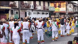 Carnaval saint Laurent du maroni 1ère jours gras edution 2024 de Guyane 21 janvier guyanesecreole [upl. by Nohs]