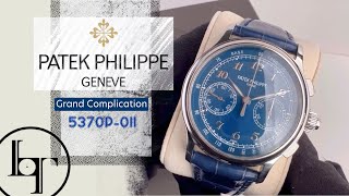 Patek Philippe  Platinum  Grand Complications  5370P [upl. by Ueih]