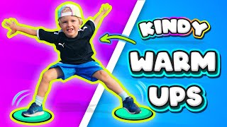 Kindergarten PE WARM UP routine [upl. by Noelle]