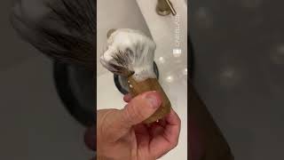 Shaving with a OneBlade Core Razor Part 1 Prep How to create a rich warm shaving lather [upl. by Olga]