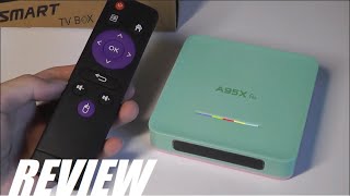 REVIEW XGody A95X R5 Smart Android TV Box Retro Macaron Colors Quad Core [upl. by Euseibbob]