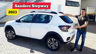 Sandero STEPWAY 2023 automático melhor que Argo Trekking [upl. by Yun]