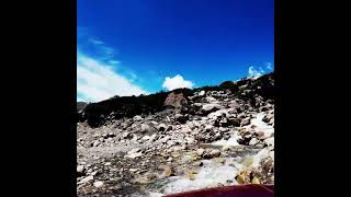 Driving along a creek on Tosor Pass mountains offroad travel nature mountainroadtrip waterfall [upl. by Ainolopa727]