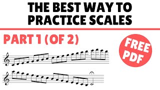 How To Practice Scales On Sax Part 1 [upl. by Akvir826]