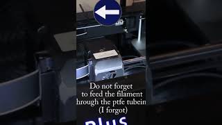 How To Change Filament On The Qidi Tech X Plus Short [upl. by Renraw]