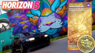 Forza Horizon 5 Autumn Photo Challenge quotHORIZONPULSARquot Farid Ruedas Lion Mural  Series 18 [upl. by Golanka]