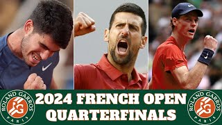 2024 French Open Quarterfinals  Mens Outlook [upl. by Jacobsohn]