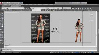 Como recortar imágenes de escalas humanas en autocad  ARQUITECTURA [upl. by Leanna]