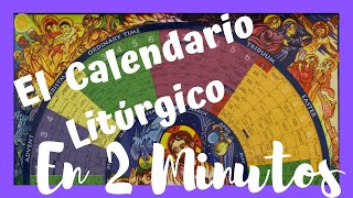 APRENDE El Calendario LITURGICO EN 2 MINUTOS MUY FACIL🤓 [upl. by Natlus426]