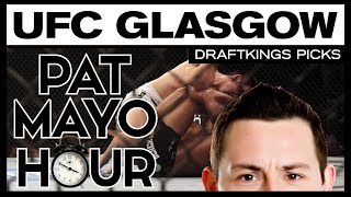 UFC Glasgow DraftKings Picks  Floyd Mayweather vs Conor McGregor Press Conference Recap [upl. by Ackerley]