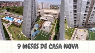 9 MESES DE APARTAMENTO NOVO [upl. by Coonan]