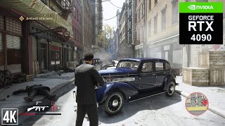 Mafia Definitive Edition RTX 4090 24GB 4K Maximum Settings [upl. by Sillihp]