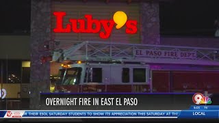 Fire reported at Lubys Restaurant early Monday morning [upl. by Harol]