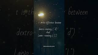 what is the difference between dextrorotatory quotdquot and Laevo rotatory quotLquot  sterochemistry [upl. by Jessika145]