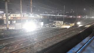 Entering at Howrah railway station Indian Railway SER [upl. by Leipzig]