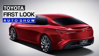 Toyota quotCamryquot Fun Sedan Concept First Look [upl. by Eylsel]