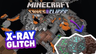 Minecraft Bedrock Simple XRay Glitch 118  No Mods    MCPE PS4 Xbox Windows 10 Switch [upl. by Tiffany]