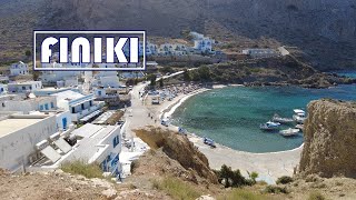 Karpathos Greece  Finiki ▶ Fishing Village ▶ In 4K [upl. by Kisor621]