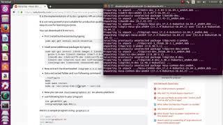 How to install graphicsh on ubuntu 1604 LTS  use graphicsh on ubuntu [upl. by Onivag]