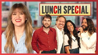 Chip amp Joanna Gaines Ben Platt Jared Leto NeverBeforeSeen Moments  Kelly Clarkson Lunch Special [upl. by Hannaoj]