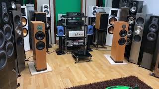 Spendor Loudspeakers D72 are driven by MOON ACE Allinone Integrated Amplifier [upl. by Ahselrak]