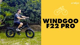 Windgoo F22 Pro Fat tire Ebike [upl. by Yerfoeg242]