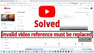 Fix invalid video reference must be replaced  in 1min [upl. by Velick319]