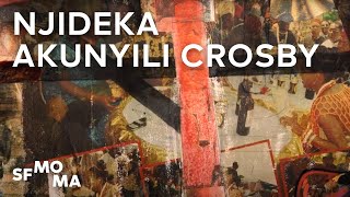 Njideka Akunyili Crosby’s Janded Between two cultures [upl. by Rodney391]