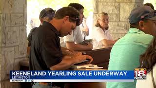 Keeneland Yearling Sale Underway [upl. by Chloris770]