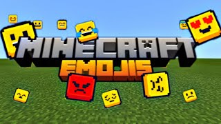 Minecraft EMOJI CHAT ModAddon [upl. by Rhoads732]