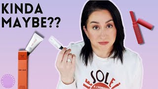 Trying NEW Clean Makeup from Ami Colé amp Saving You 35 Chit Chat GRWM Featuring RMS Glossier [upl. by Malarkey]