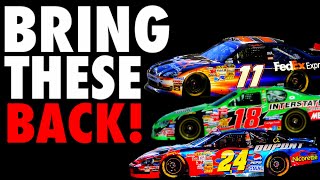 10 NASCAR Paint Schemes That SHOULD Be Brought BACK [upl. by Sletten895]