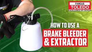 How to use a Brake Bleed amp Fluid Extractor [upl. by Ventura]