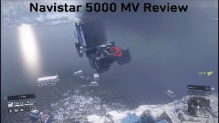 SnowRunner Navistar 5000 MV Gameplay And Review [upl. by Yrrag]