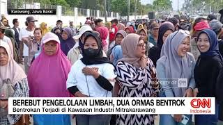 Berebut Pengelolaan Limbah Dua Ormas Bentrok [upl. by Berardo486]