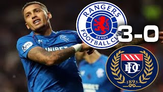 HAMPDEN BOOKED RANGERS 30 DUNDEE  PREMIER SPORTS CUP  MATCH REVIEW [upl. by Lundt]