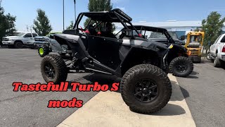 TASTE FULL TURBO S MODS Some of our go to accessories for your SXS [upl. by Brenda]