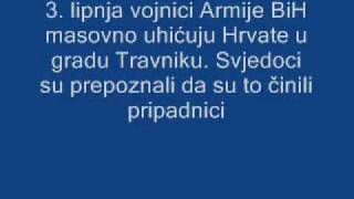 Zločini muslimana nad Hrvatima u Travniku [upl. by Alida]