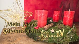 Mein Moos Adventskranz 2024 [upl. by Anilahs892]