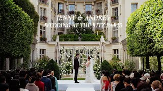 Jenny amp Andre Wedding at the Ritz Paris  Trailer [upl. by Knut]