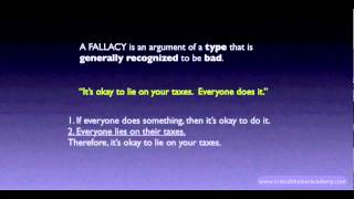 What is a Fallacy [upl. by Guevara]