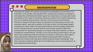 system theory value honesty [upl. by Grinnell]