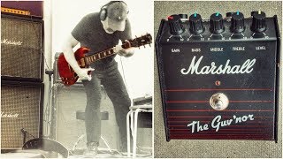 The Marshall Guvnor Mark 1  KILLS most BOUTIQUE pedals [upl. by Trefor172]