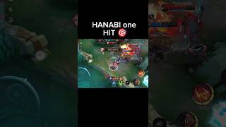 Hanabi best build 2024🔥shorts hanabi mobilelegends mlbbshorts [upl. by Alemrac]