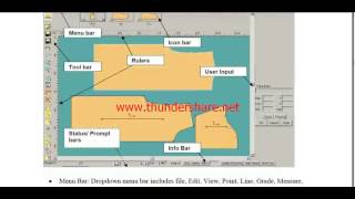 how to make pattern accumark tutorial  cad pattern design system [upl. by Tait]